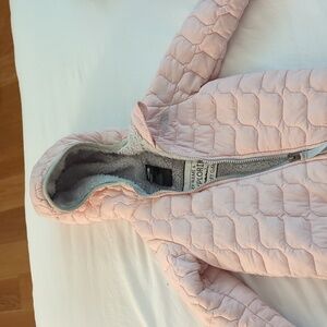 North face pink bunting 12-18 mos